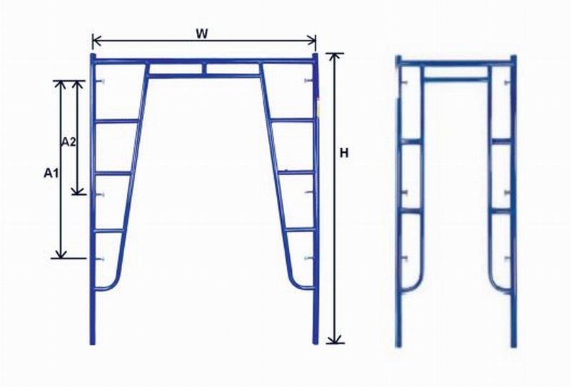 Walk Thru Frames with Flip Lock