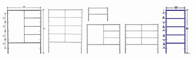 Snap-on Lock Masonry Scaffold Frames Snap-on Lock Masonry Scaffold Frames