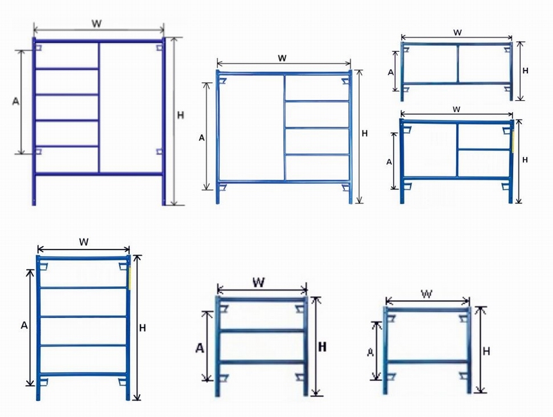 Canadian Scaffolding Frame Masonry Frames