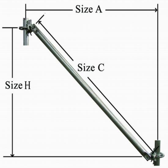 Ring Lock Scaffolding Bay Brace